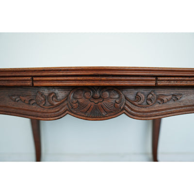 Vintage French Provincial Extendable Dining Table