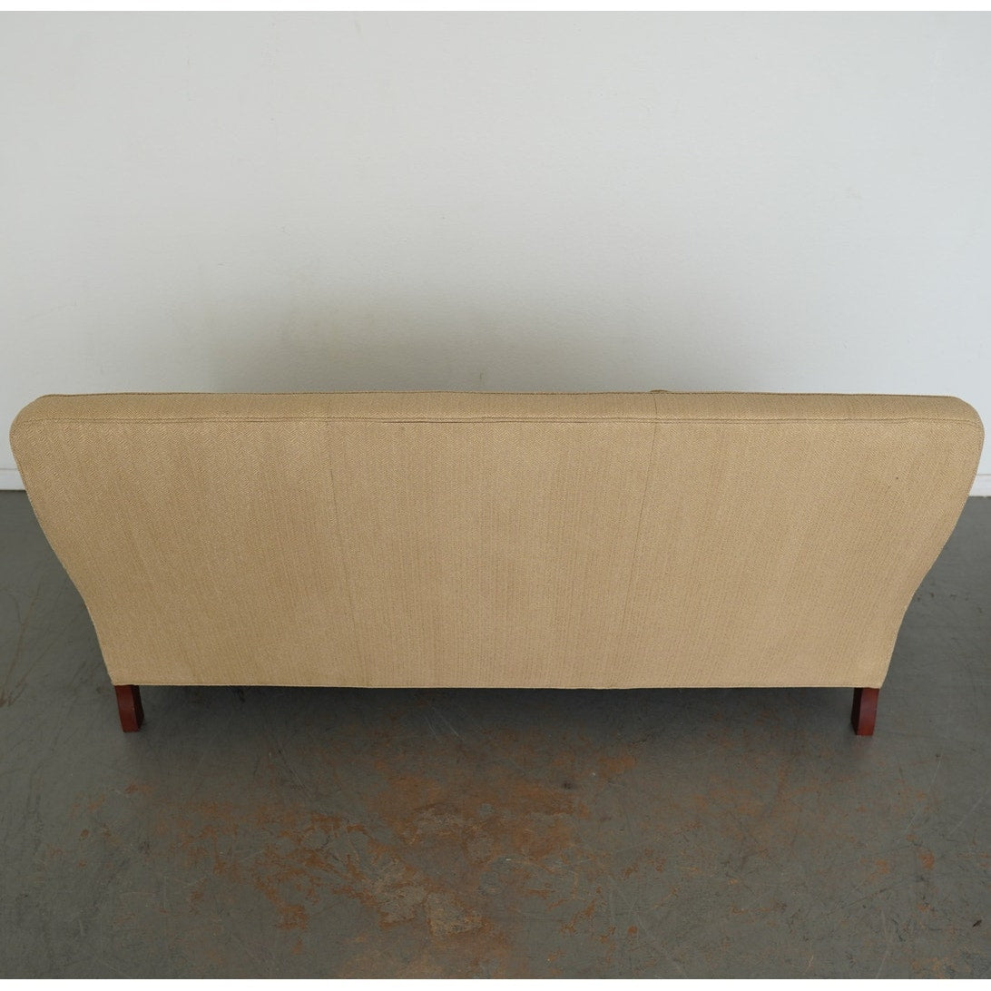 Vanguard Camel Upholstered Sofa