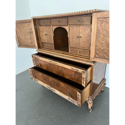 Antique French Rococo Revival Tallboy Chest