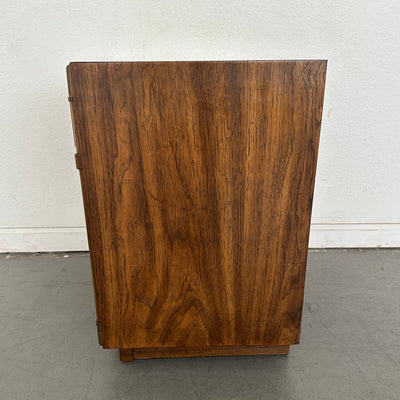 Vintage Drexel Accolade Campaign Style Nightstands (Set of 2)