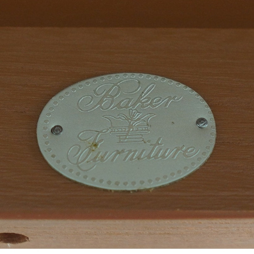 Baker Furniture Art Deco Primavera Extension Dining Table & Chairs (Set of 9)