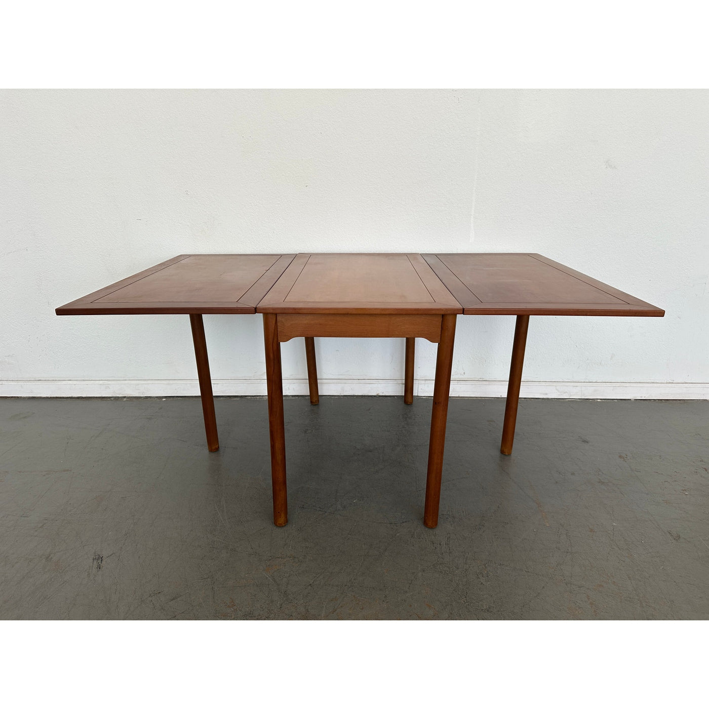 Vintage Danish Modern Drop-Leaf Dining Table
