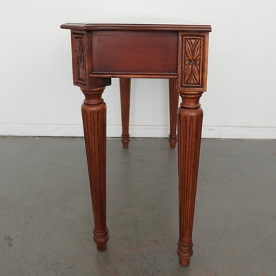 Traditional Mahogany Console Table