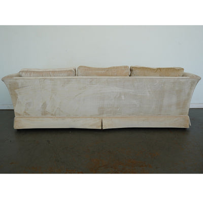 Vintage Drexel Heritage Skirted Velvet Sofa