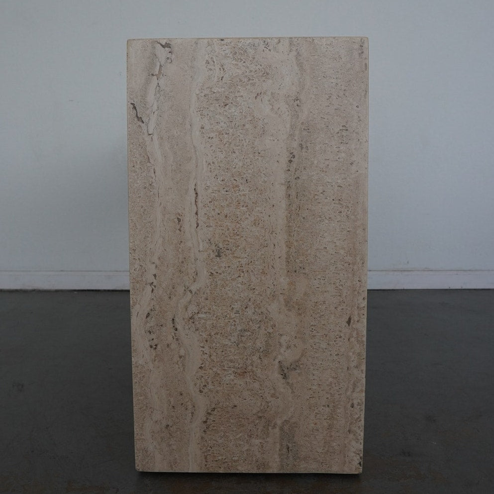Banana Republic Home Brooklyn Travertine Console