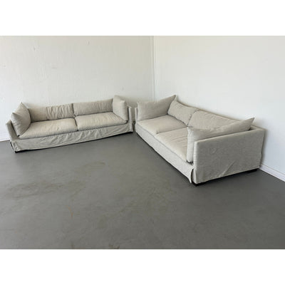 Four Hands Habitat Slipcover Sofa Set