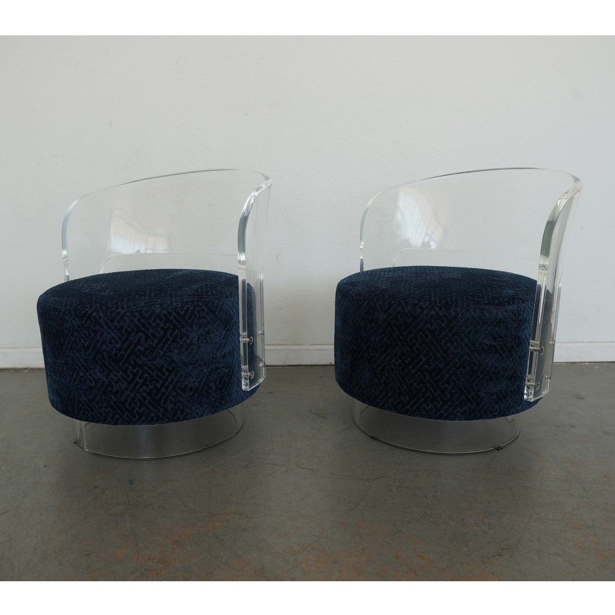 Bernhardt Interiors Angelina Swivel Chairs (Set of 2)