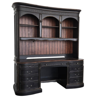 Hooker Furniture Seven Seas Executive Desk with Hutch