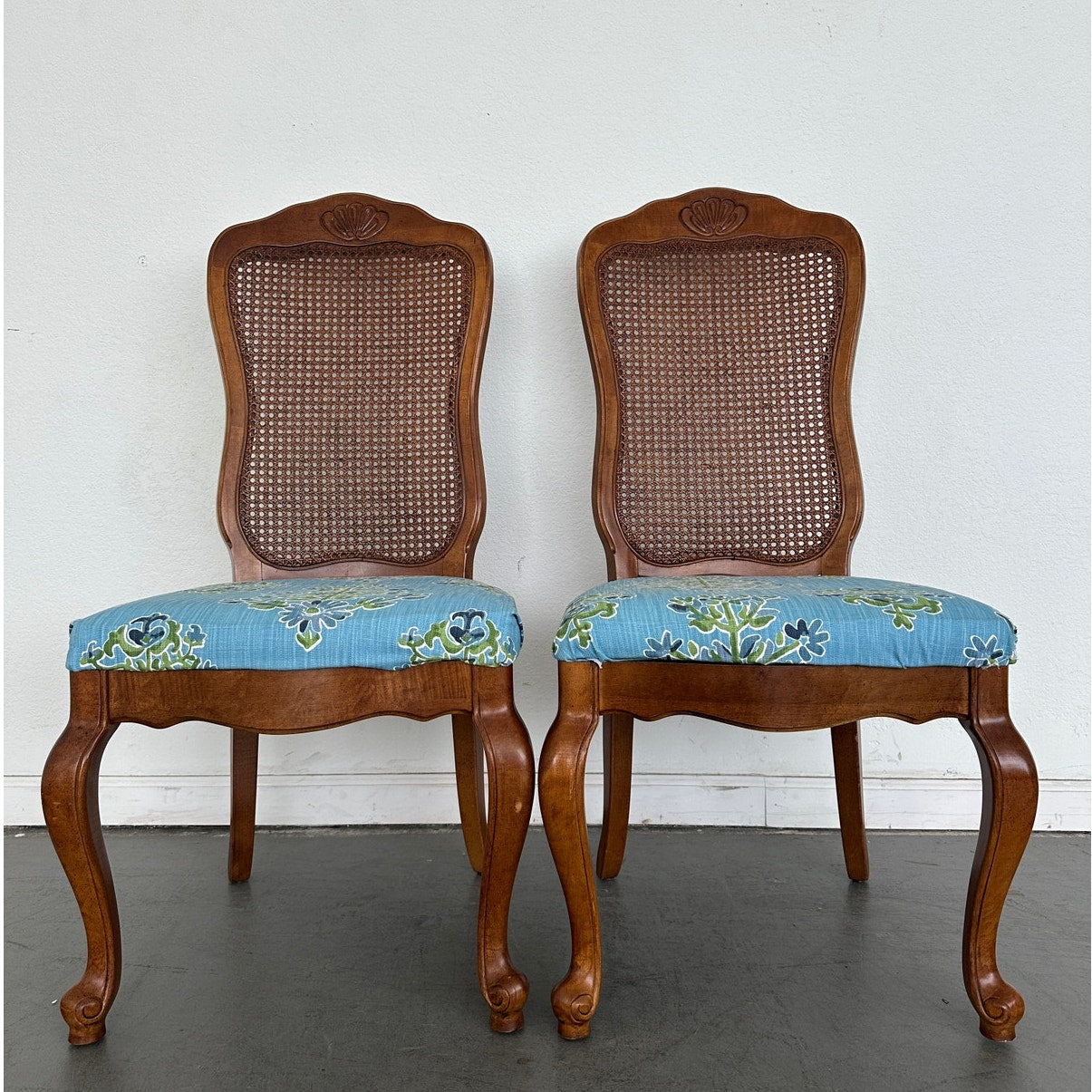 Vintage Stanley Furniture Louis XV Style Dining Chairs (Set of 4)