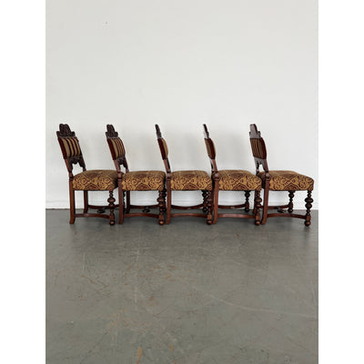 Italian Antique Dining Chairs (Set of 5)