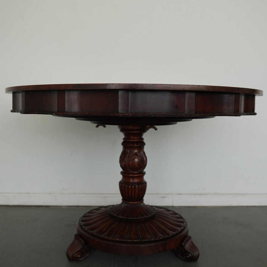 Jonathan Charles Finely Inlaid Mahogany Centre Table