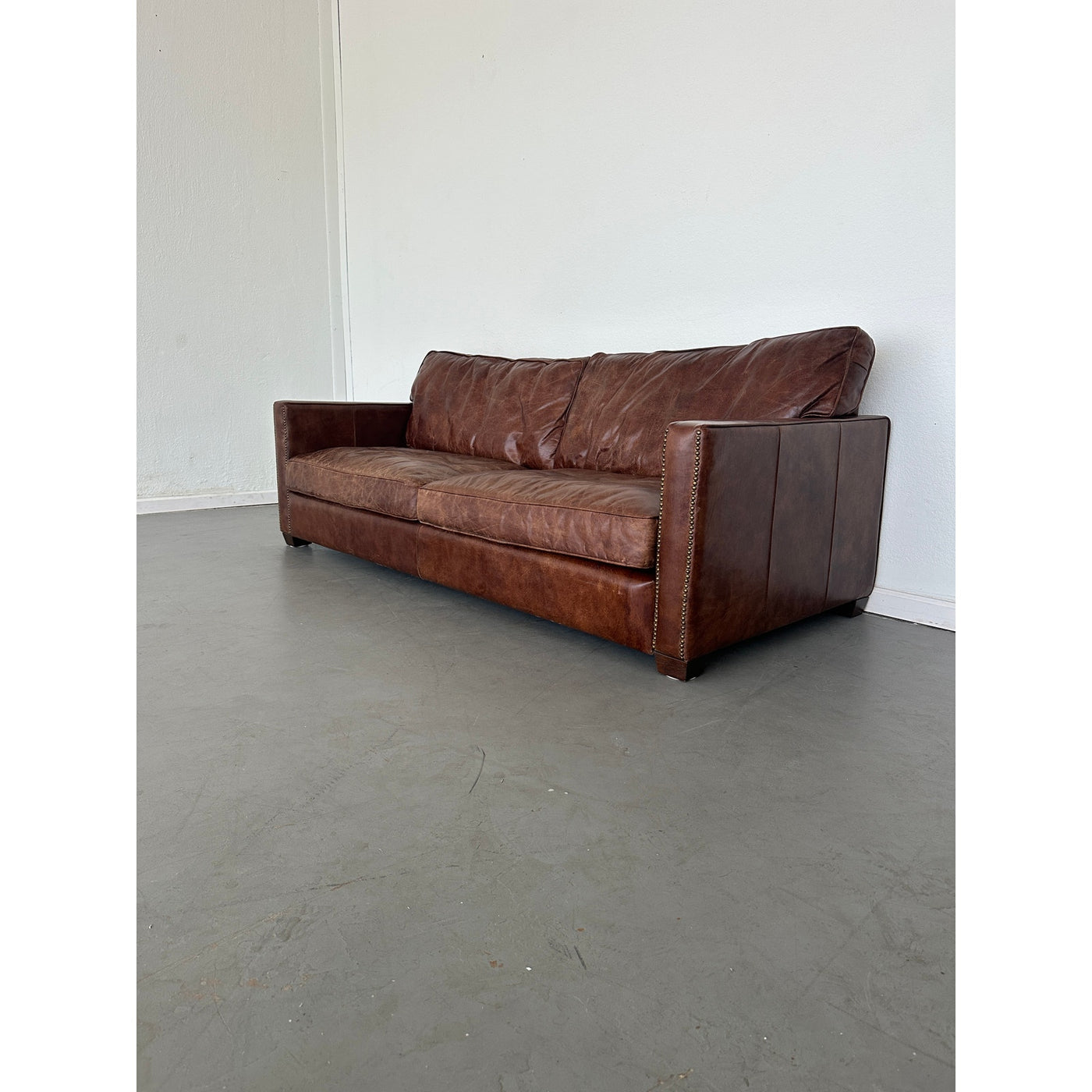 Four Hands Larkin Leather Sofa