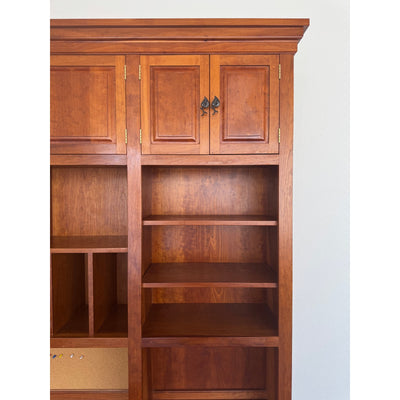Homestead Heritage Solid Cherry Executive Hutch Desk