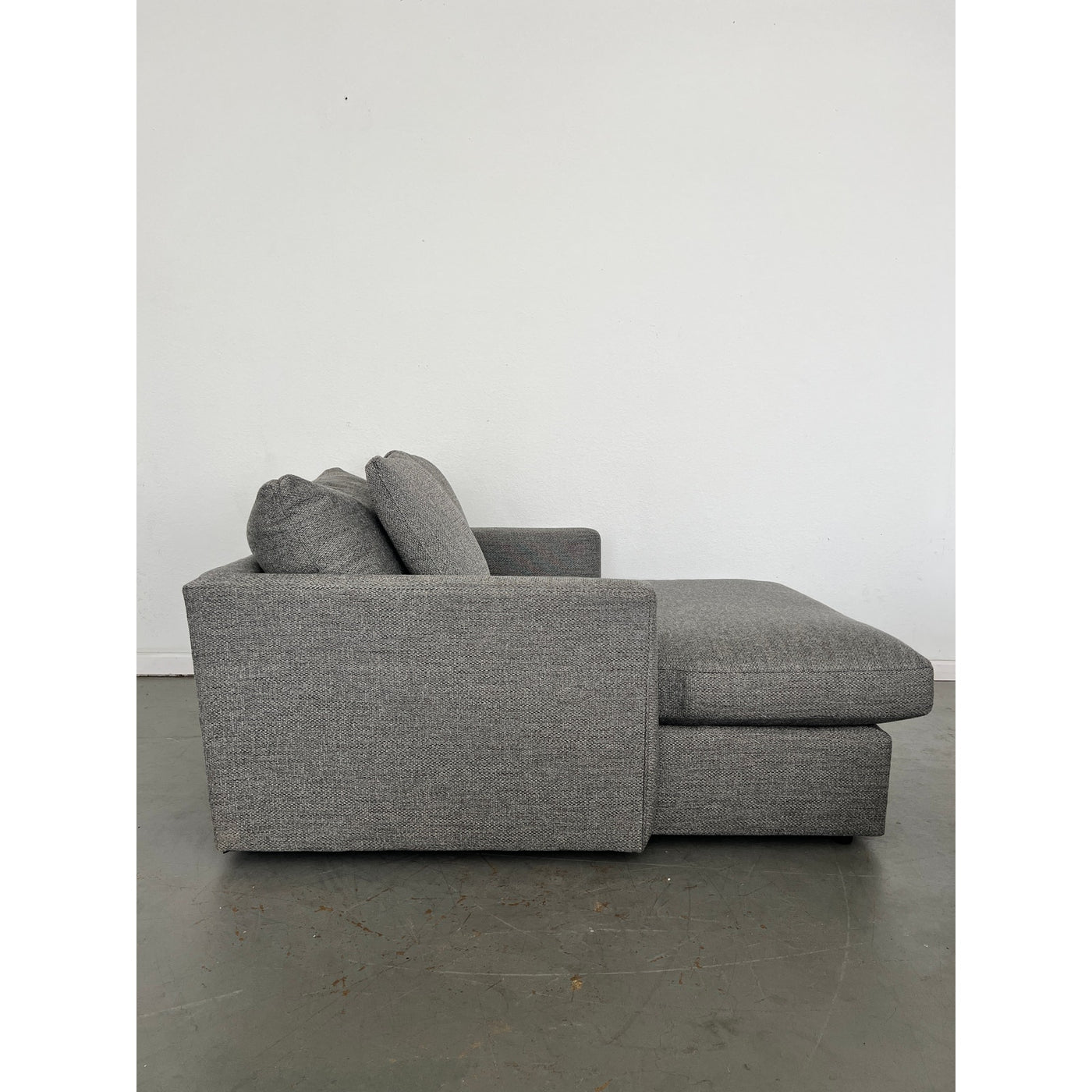 Crate and Barrel Deep Chaise Lounge