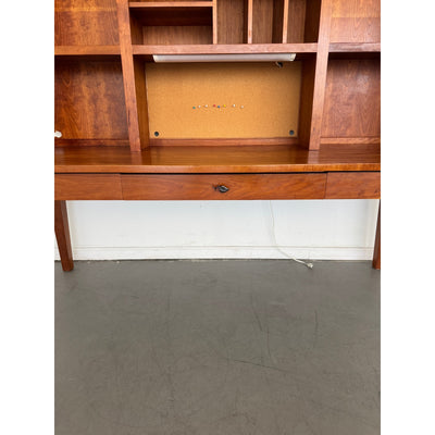 Homestead Heritage Solid Cherry Executive Hutch Desk