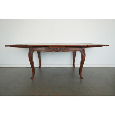 Vintage French Provincial Extendable Dining Table