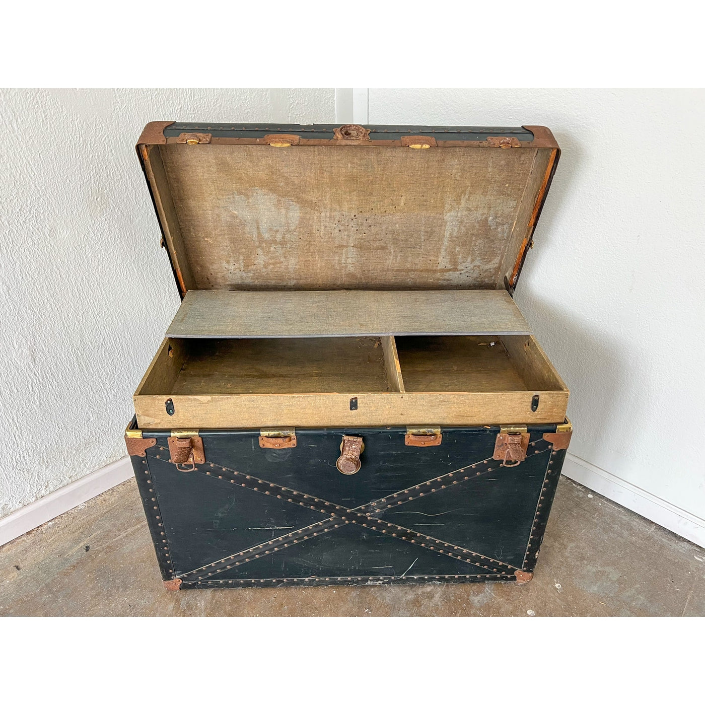 Antique Steamer Trunk