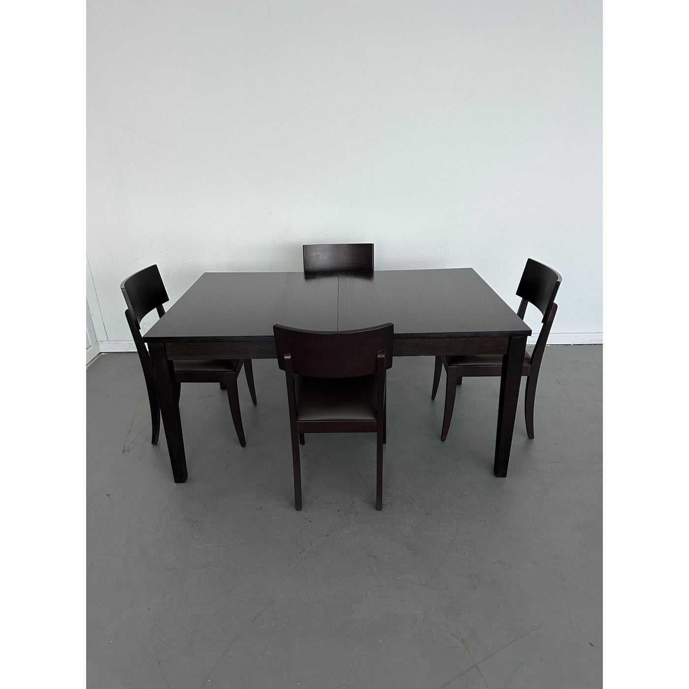 Crate & Barrel Madison Extension Dining Table Set (Set of 7)