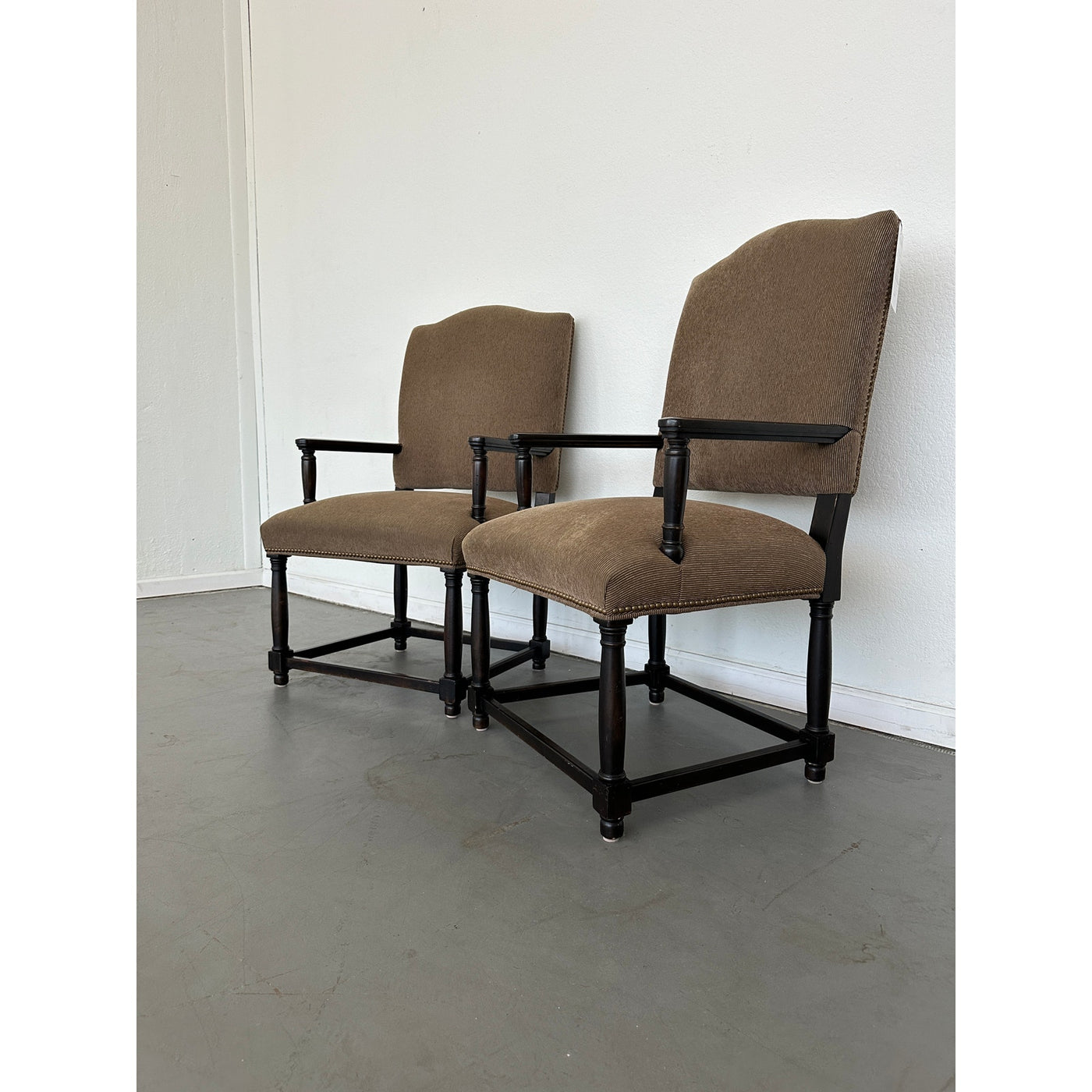 Restoration Hardware Empire Parson Armchairs (Set of 2)