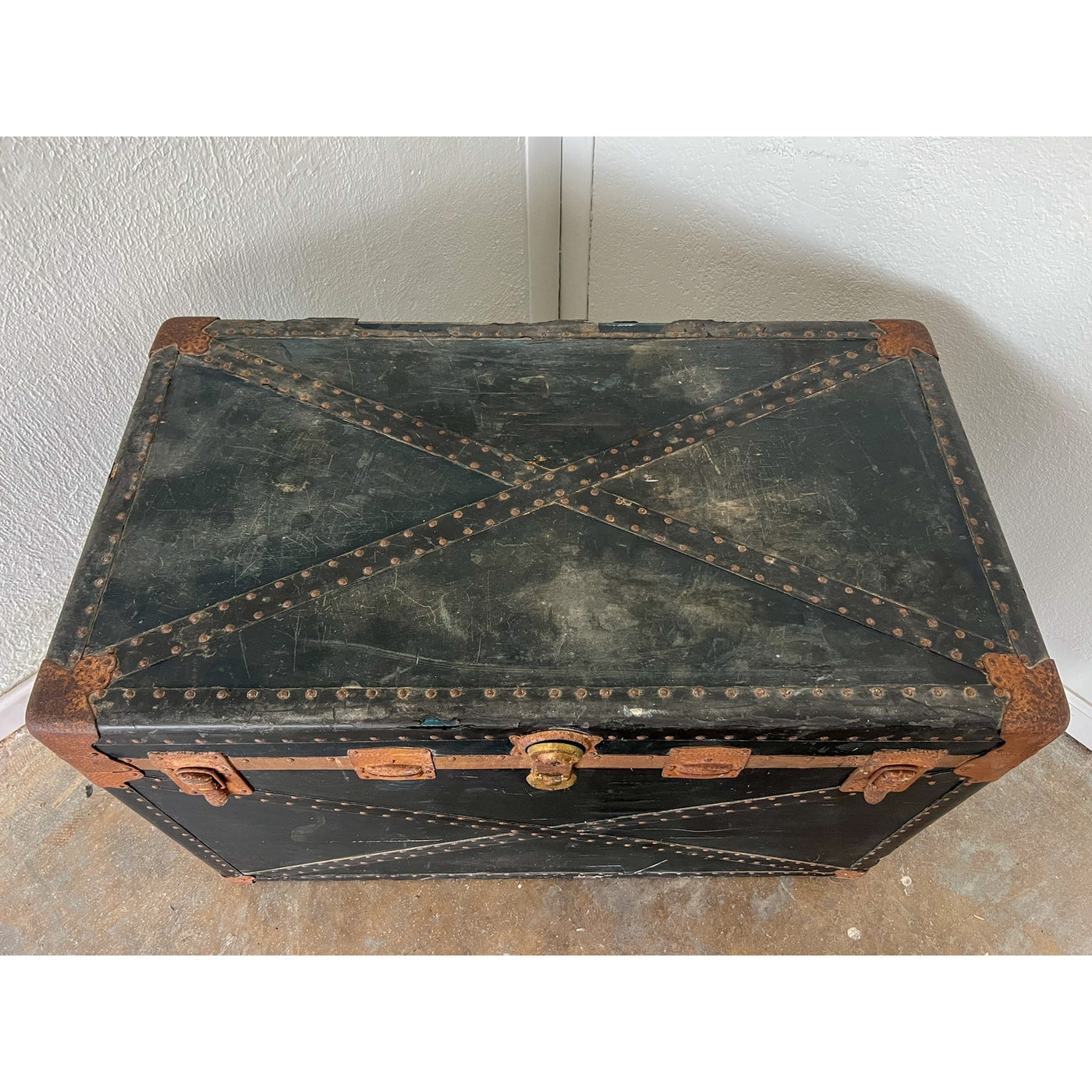 Antique Steamer Trunk