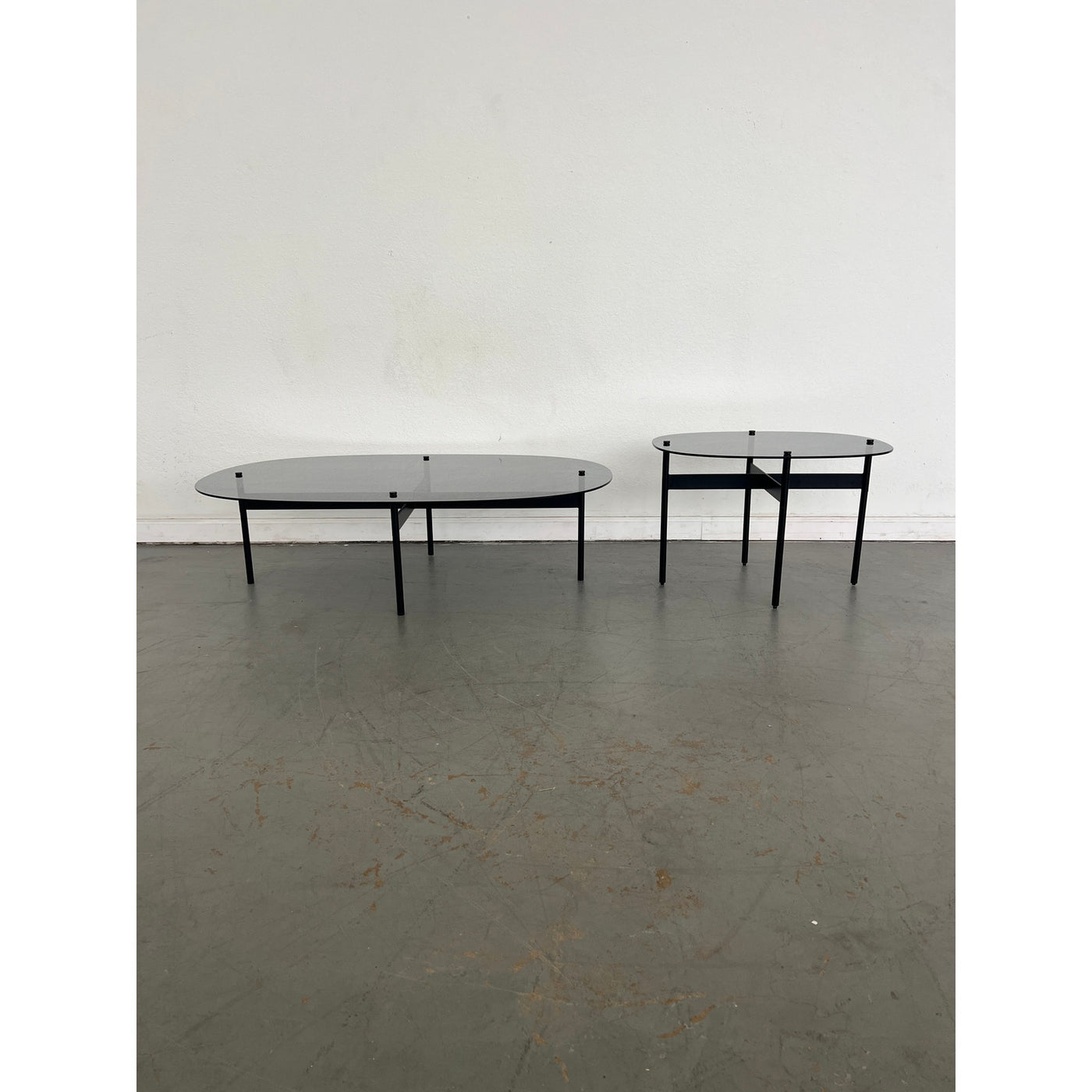 Blu Dot Flume Swoval Coffee & Side Table (Set of 2)