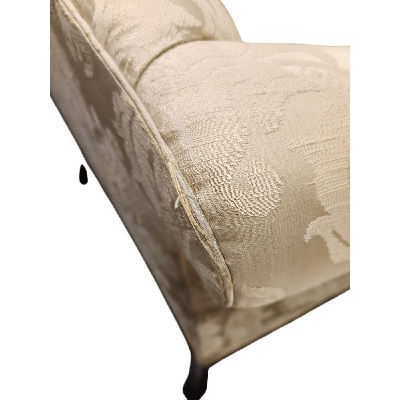 Vintage Chippendale Camelback Sofa