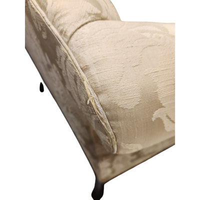 Vintage Chippendale Camelback Sofa