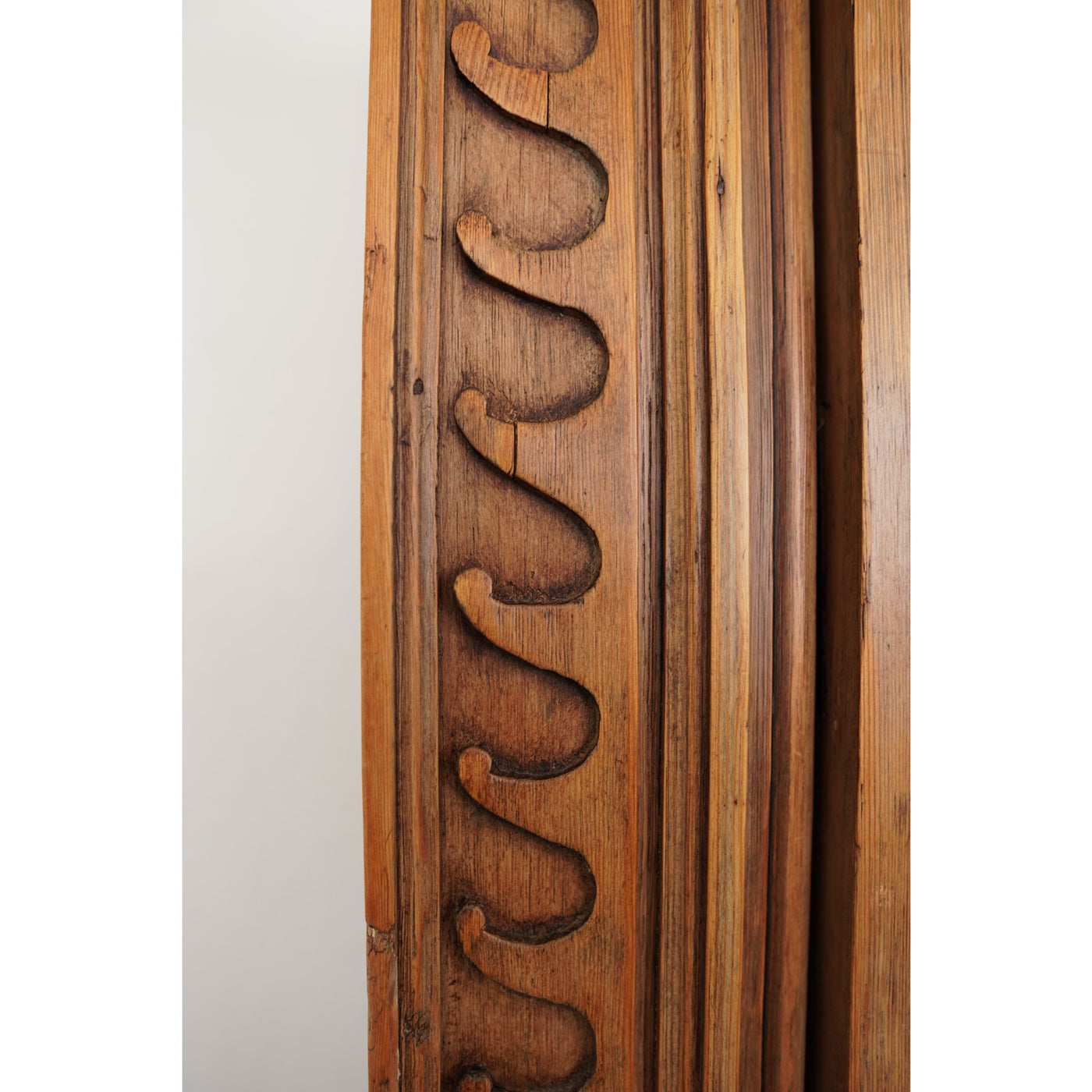 Antique Pine Corner Cabinet