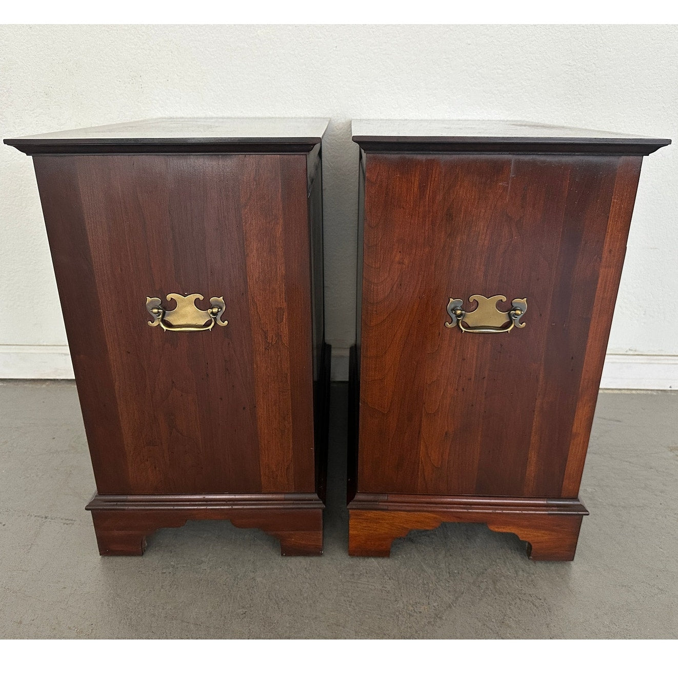 Vintage Pennsylvania House Cherry Bachelor Chests (Set of 2)