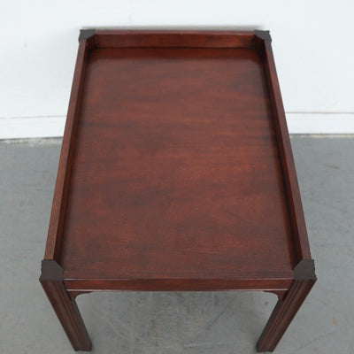 Vintage Baker Furniture Mahogany Butler’s Tray Coffee Table