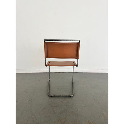 Vintage Leather Cantilever Chair