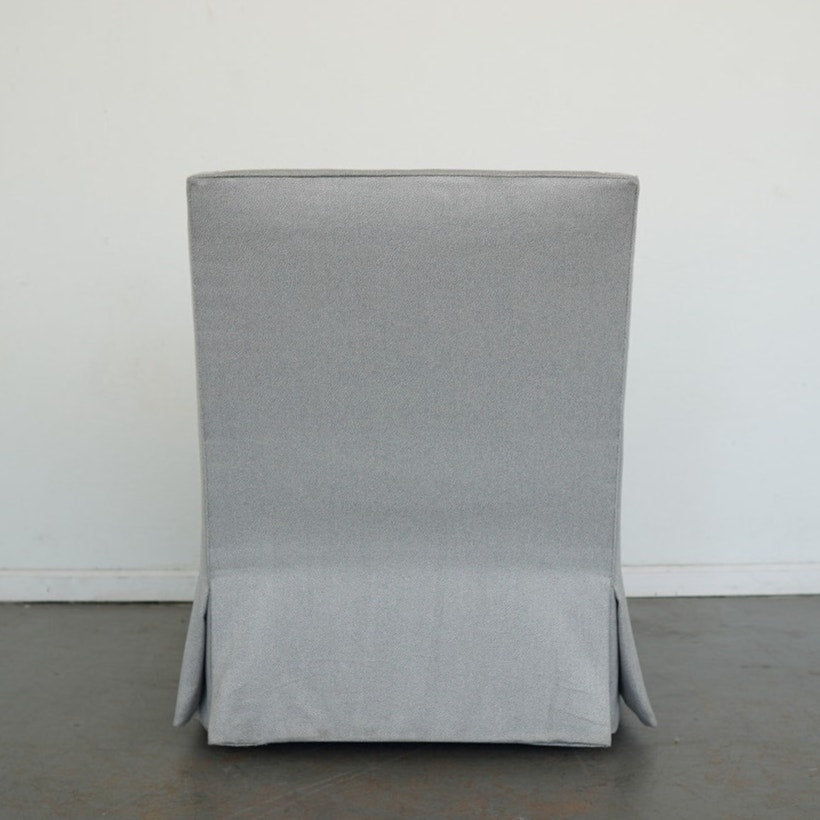 Upholstered Swivel Armchair & Ottoman