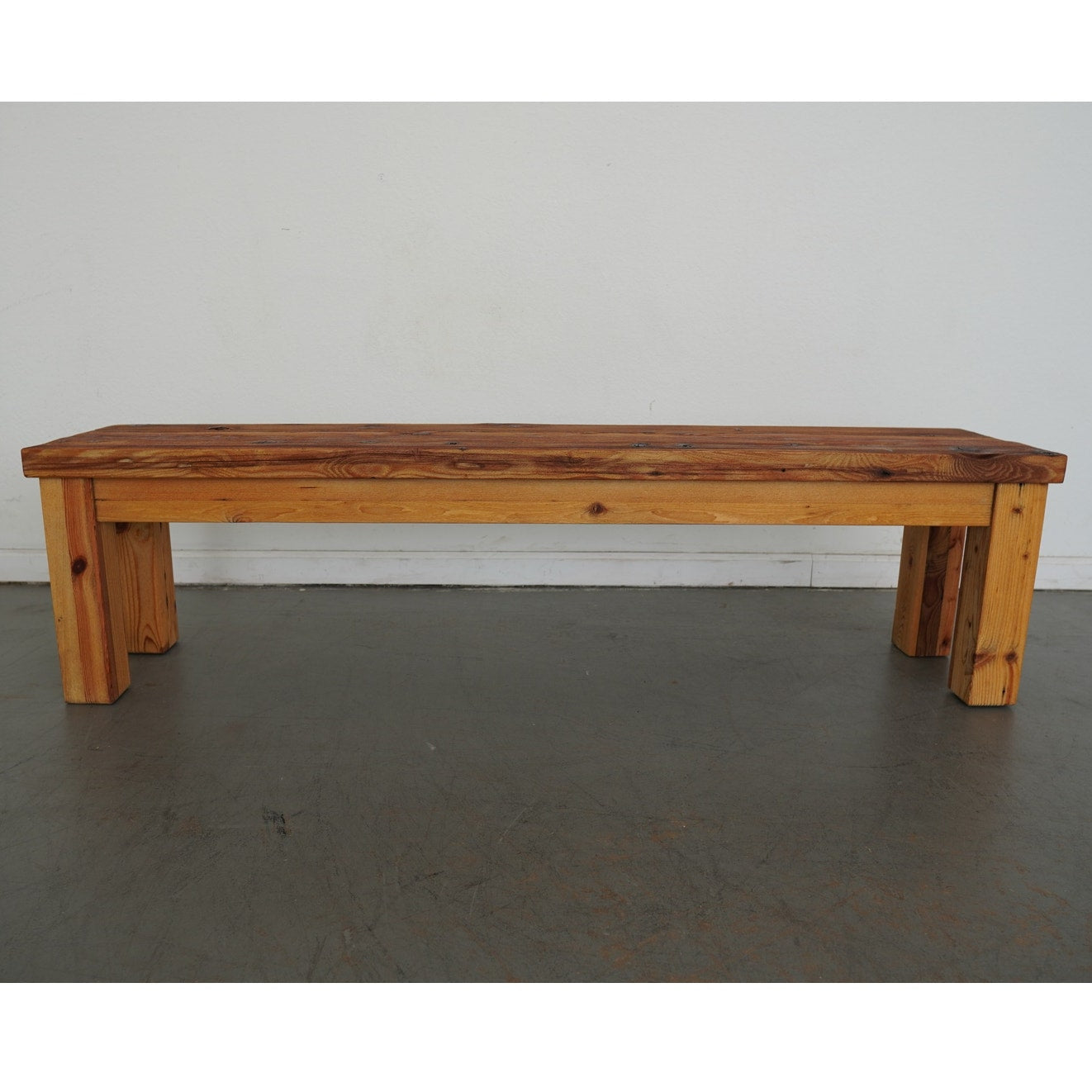 RH Salvaged Wood Bench