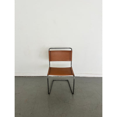 Vintage Leather Cantilever Chair