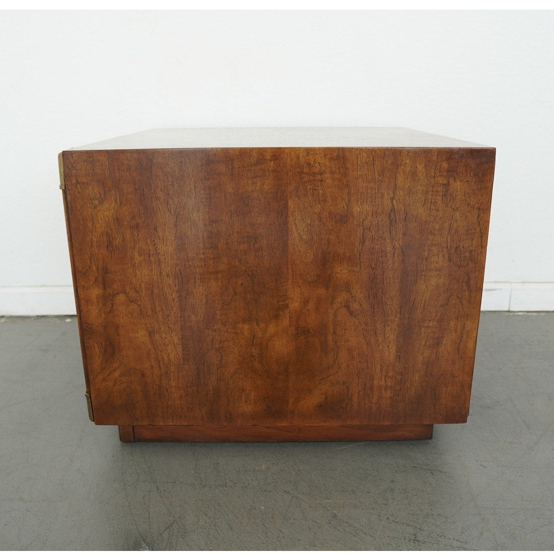 Vintage Drexel Accolade II Campaign Side Table