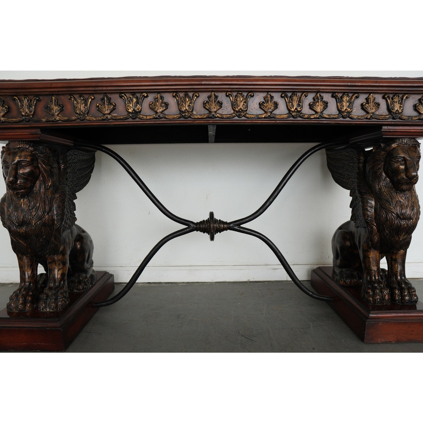 Vintage Neoclassical Style Console Table