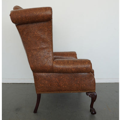 Hancock & Moore George III Tufted Wing Chair