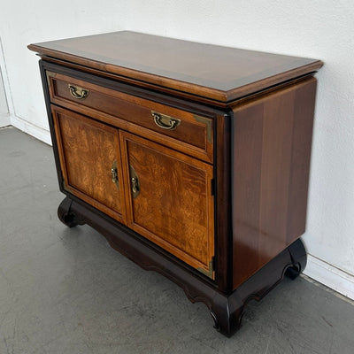 Vintage Broyhill Ming Dynasty Premier Collection Flip-Top Buffet Bar Cabinet