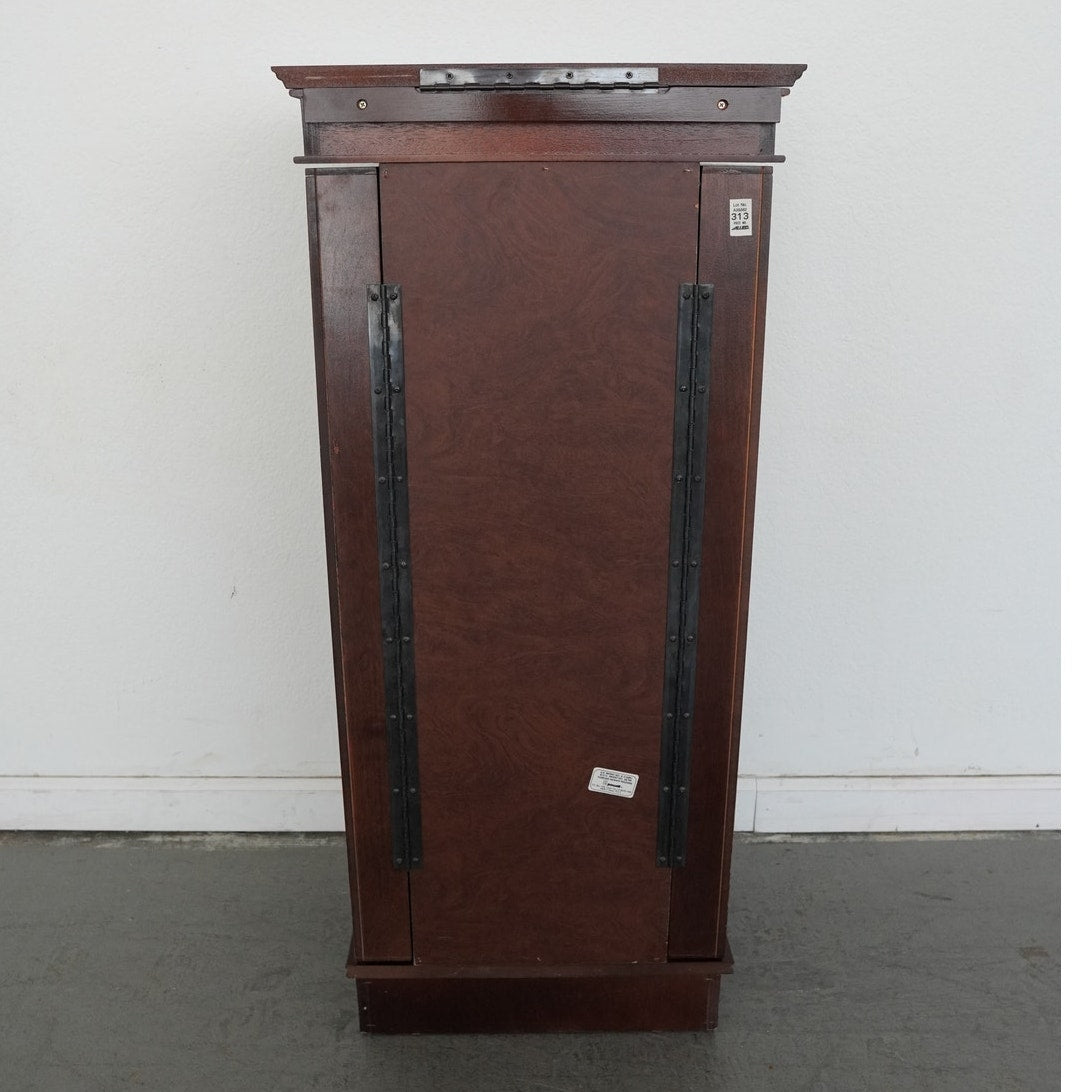 Powell Mahogany Finish Jewelry Armoire