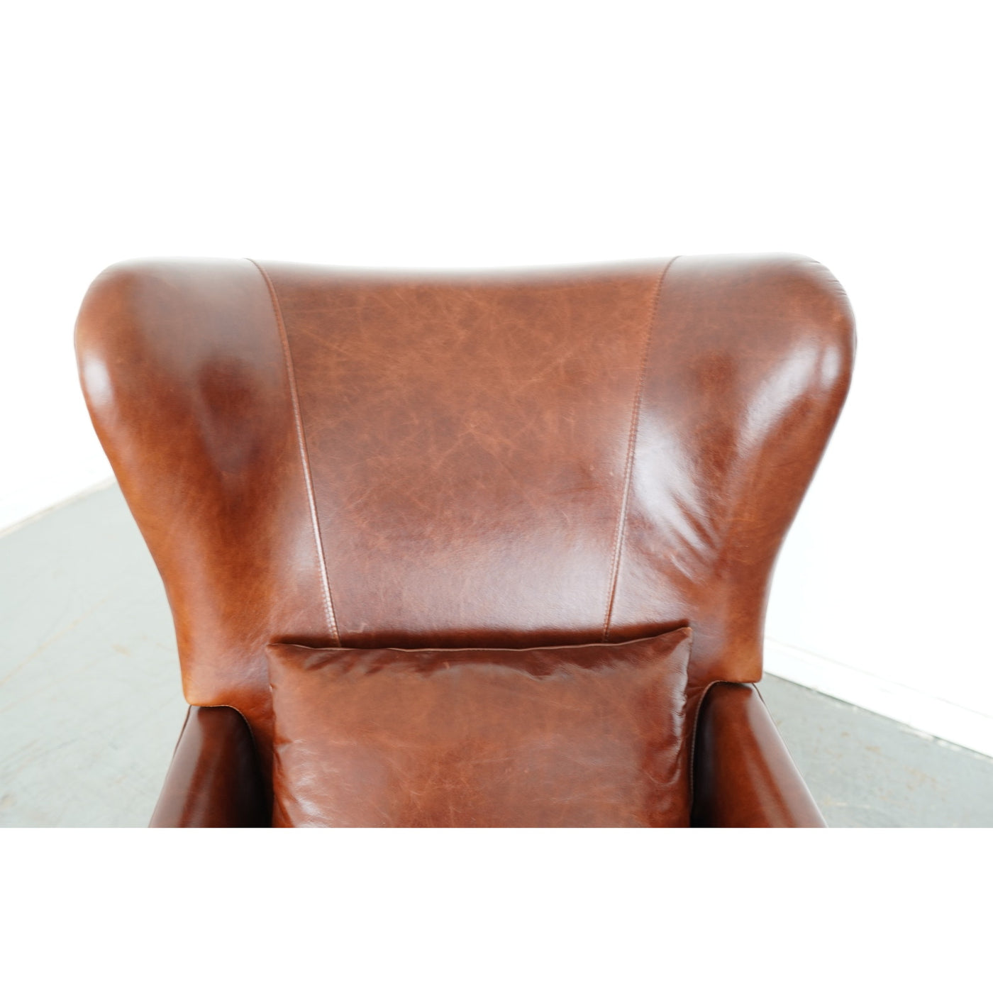 Pottery Barn Champlain Square Arm Leather Recliner