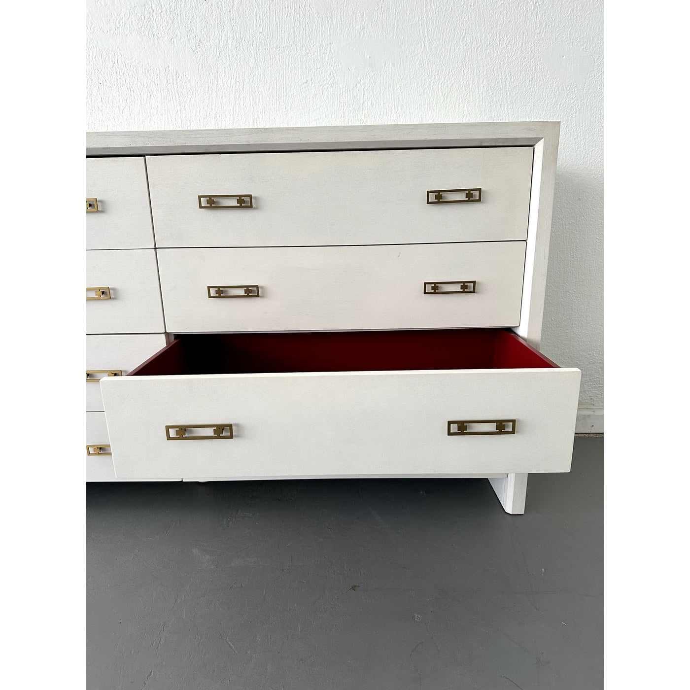 Mitchell Gold Bob Williams Malibu 8 Drawer White Chest