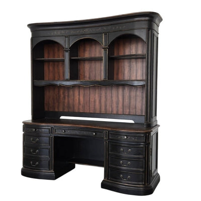 Hooker Furniture Seven Seas Executive Desk with Hutch