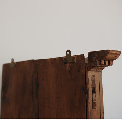 Antique Pine Corner Cabinet
