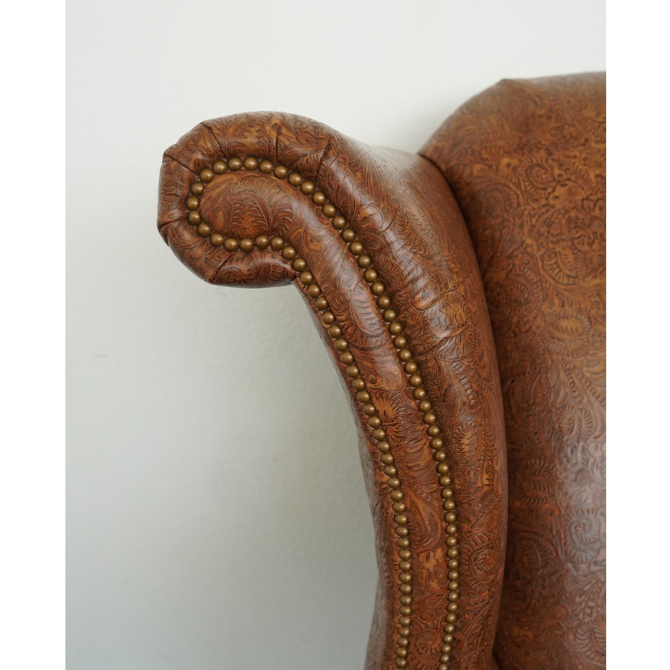 Hancock & Moore George III Tufted Wing Chair
