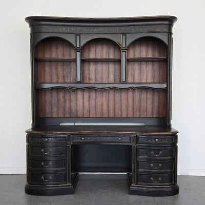 Hooker Furniture Seven Seas Executive Desk with Hutch