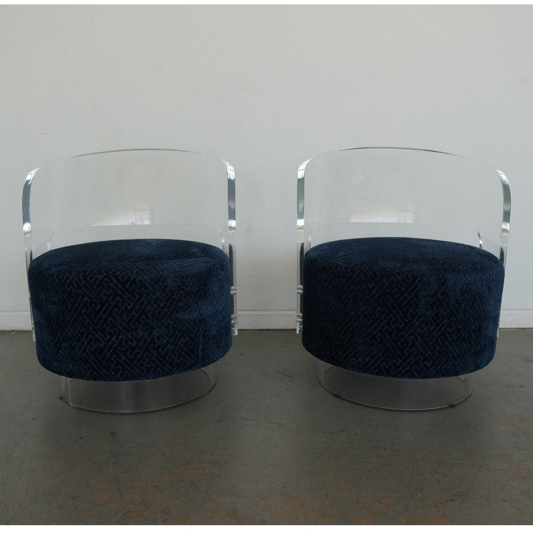 Bernhardt Interiors Angelina Swivel Chairs (Set of 2)