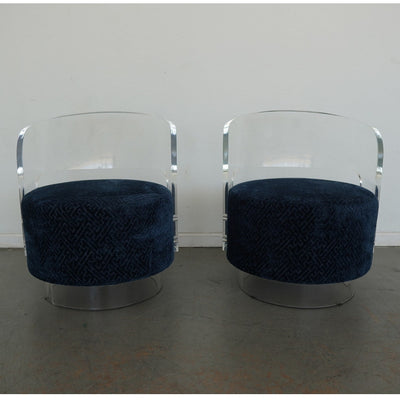 Bernhardt Interiors Angelina Swivel Chairs (Set of 2)