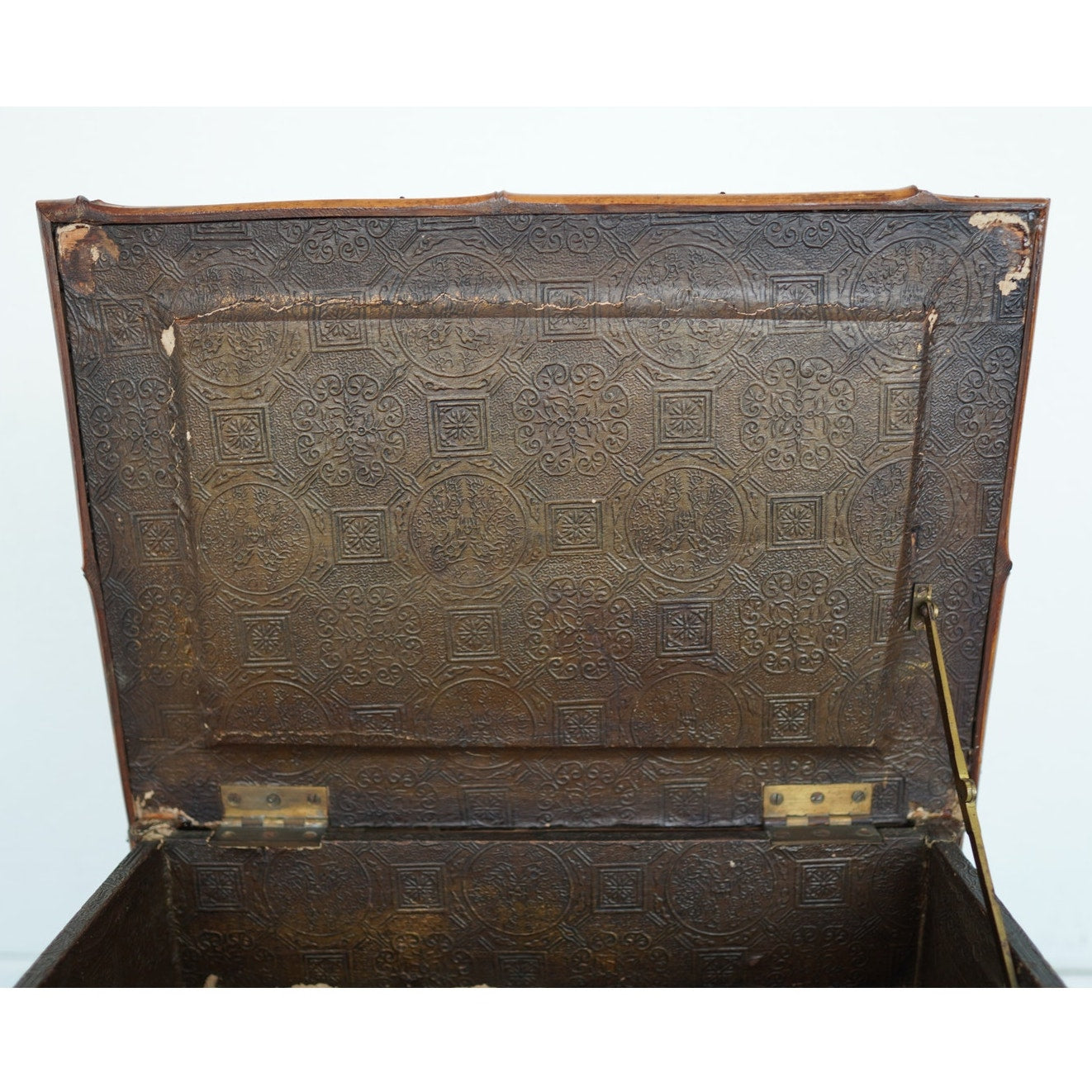 Antique Bamboo Sewing Table