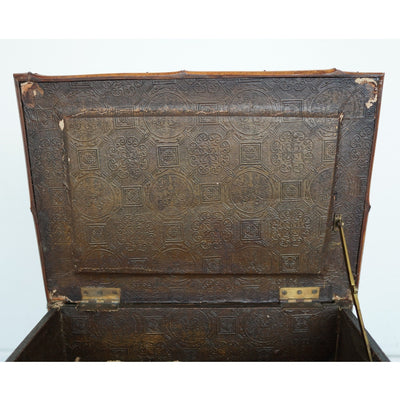 Antique Bamboo Sewing Table