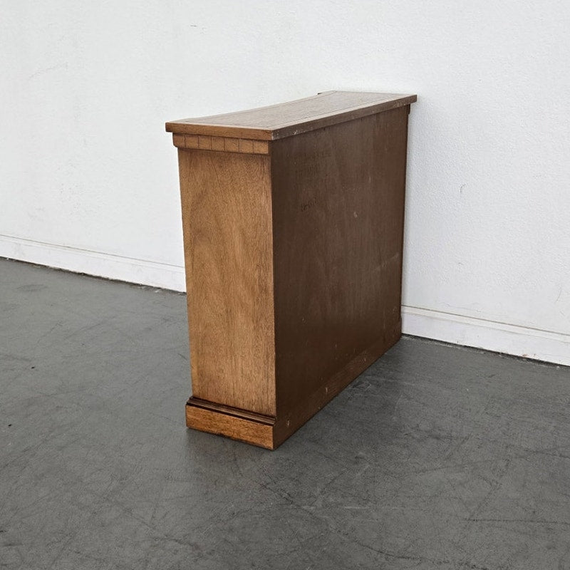 Vintage Drexel Triune Demilune Cabinet